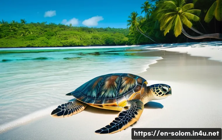 솔로몬 제도 해양 오염 문제 - **Prompt:** A high-definition, realistic photograph capturing a stunning, previously idyllic beach s...