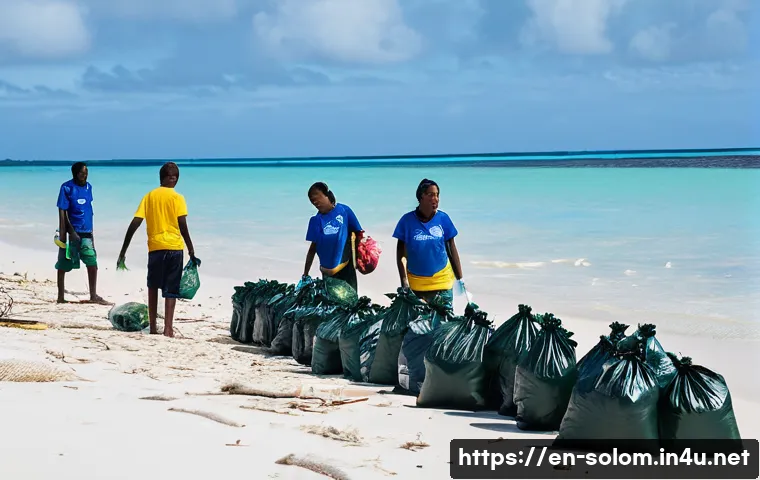 솔로몬 제도 해양 오염 문제 관련 이미지 1